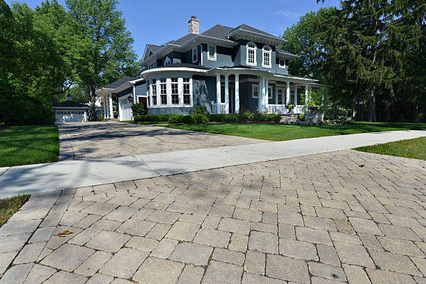 Cobblestone Driveway Pavers in Lake Ripley, WI
